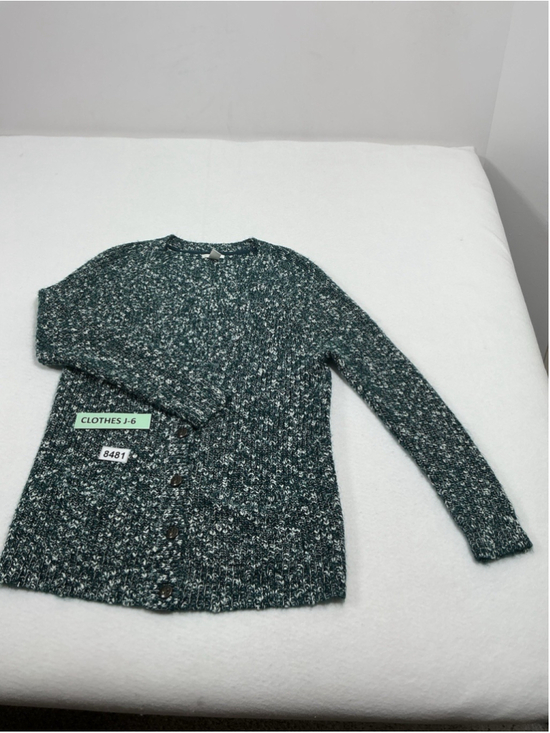 FOREVER 21 Sweaters - Womans Excellent Forever 21 Knit Button Down Cardigan Sweater Small Green White